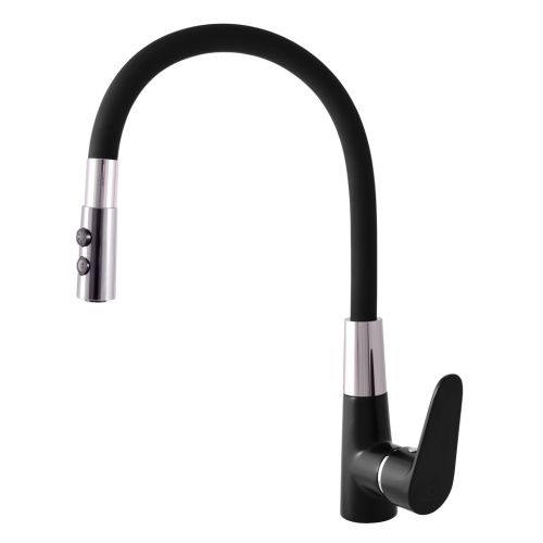 Смеситель для кухни RavSlezak AMUR AM719.5/12CMATC на мойку черный