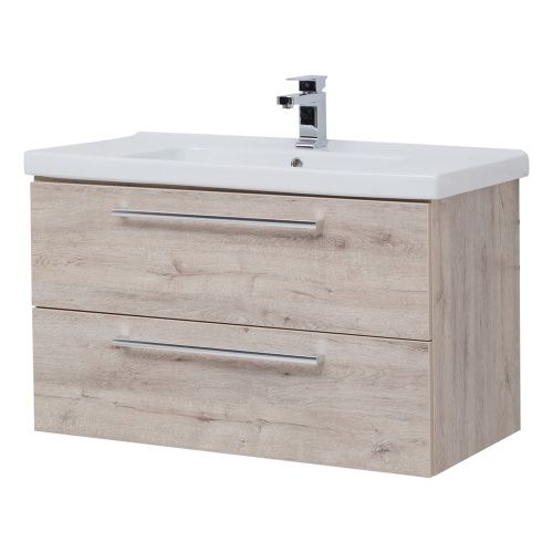 Тумба под раковину Dreja Gio 77.0106D 100х50 подвесная цвет бежевый