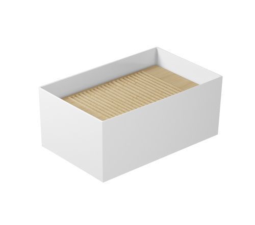 Раковина из сантехнического фарфора Galassia Meg11Pro 5484 60х40 подвесная цвет белый