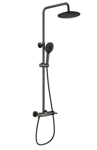 Душевая стойка Wonzon & Woghand Muse WW-A30653-BGG настенная цвет серый