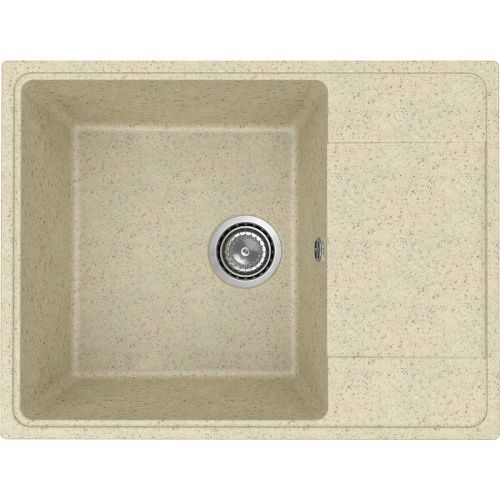 Кухонная мойка Ulgran Practik PR-M 650-002 65х50 цвет бежевый поверхность матовая