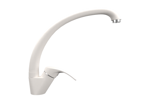 Смеситель для кухни Ulgran Quartz UQ-007-01 на мойку бежевый