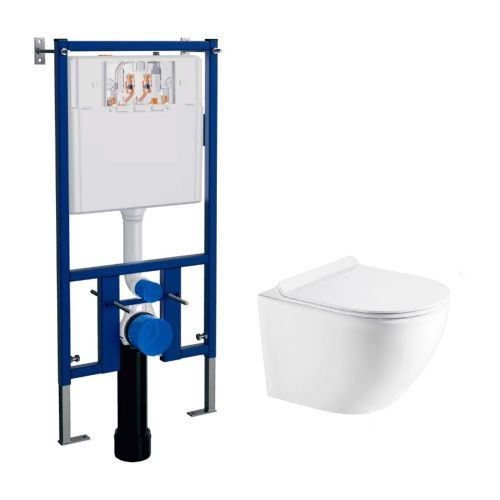 Комплект унитаз с инсталляцией  Loranto  4501+AZ-0067