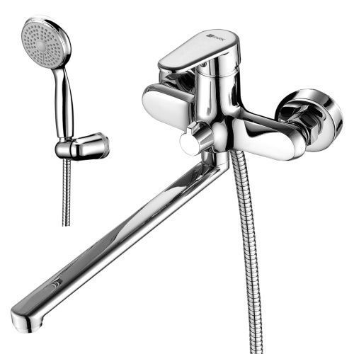 Смеситель для ванны LeMark Point LM0351C настенный хром