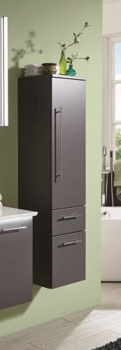 Шкаф-пенал Puris Star Line MNA883A7MR(722/161) 30х130 подвесной цвет белый