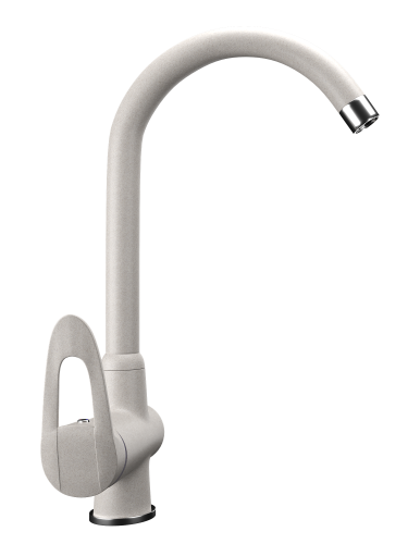 Смеситель для кухни Ulgran Quartz UQ-006-10 на мойку бежевый