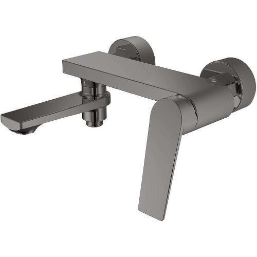 Смеситель для ванны и душа Haiba HB533-3 HB60533-3 настенный серый