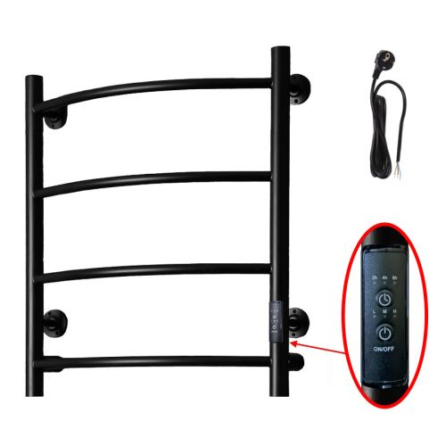 Полотенцесушитель электрический Тругор Пэк сп Пэксп5/6050черныйВГП 55х60 черный