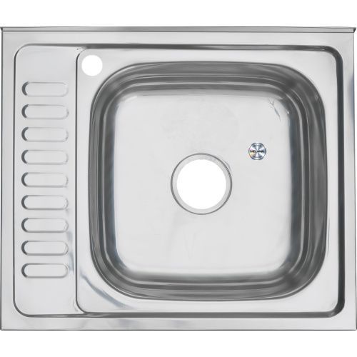 Кухонная мойка Melana 178t R (*10) 60х50 цвет хром поверхность полированная