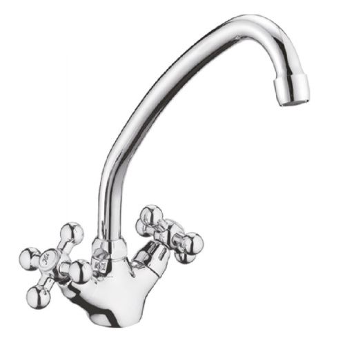 Смеситель для кухни Cron CN4019-2 на мойку хром