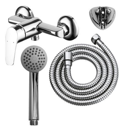 Смеситель Azario AZ-HU245905 настенный хром