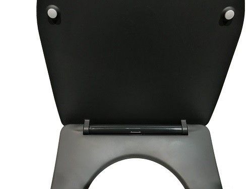 Унитаз подвесной CeramaLux B2330-2MDH серый с сиденьем микролифт каскадный смыв - фото 5