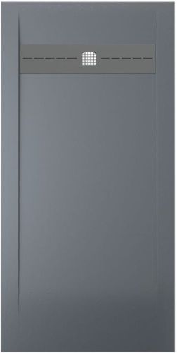 Душевой поддон из искусственного камня Allen Brau Infinity 8.21007-BGM 160х90 серый без каркаса