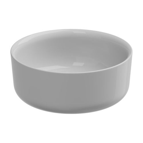 Раковина керамическая GSG Ceramic Design Hit! HILAVRO42000 40х40 накладная цвет белый без отверстий под смеситель