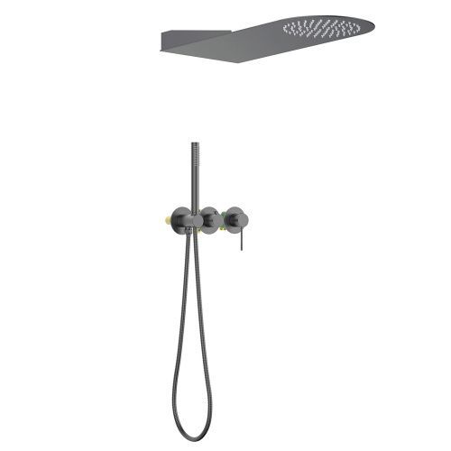 Душевая система Timo Saona SX-2340/18SM встраиваемая в стену цвет серый