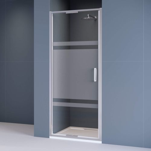 Душевая дверь RGW Stilvoll 70320509-201 90х195 стекло с рисунком профиль хром