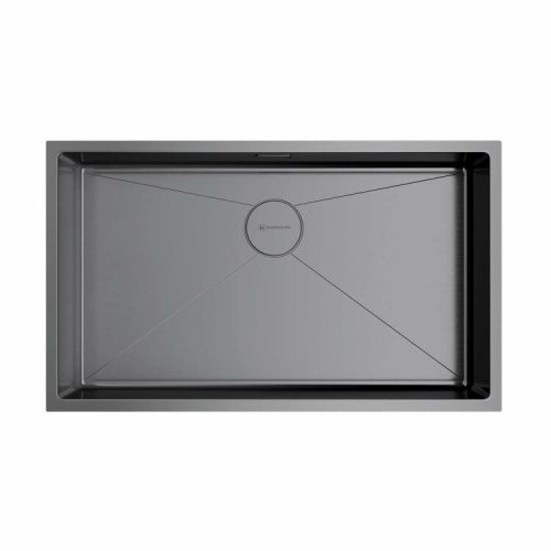 Кухонная мойка Omoikiri TAKI 4993498 75х45 цвет вороненая сталь