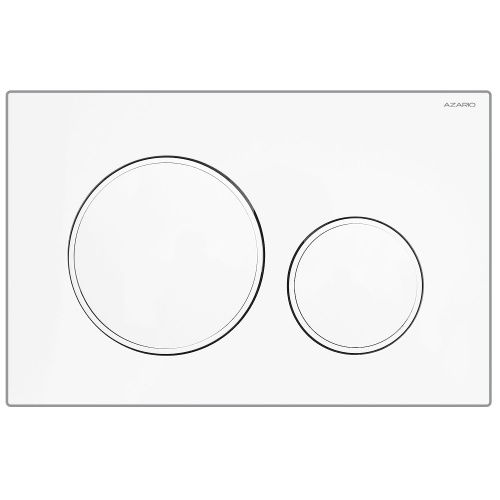 Клавиша смыва механическая Azario AZ-017.01 цвет белый