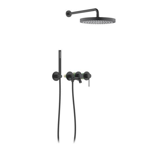 Душевая система Timo Saona SX-2348/03SM встраиваемая в стену цвет черный