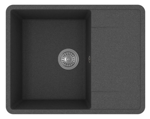Кухонная мойка Florentina Пьемонт 650 17.030.C0650.102 65х50 цвет серый поверхность матовая