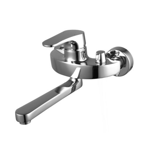 Смеситель для ванны LeMark Shift LM4314C настенный хром