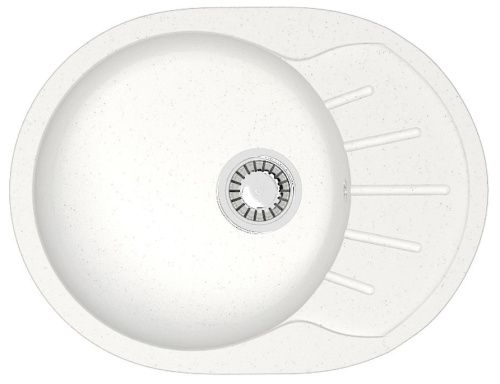 Кухонная мойка Azario Light CS00079917 60х45 цвет белый