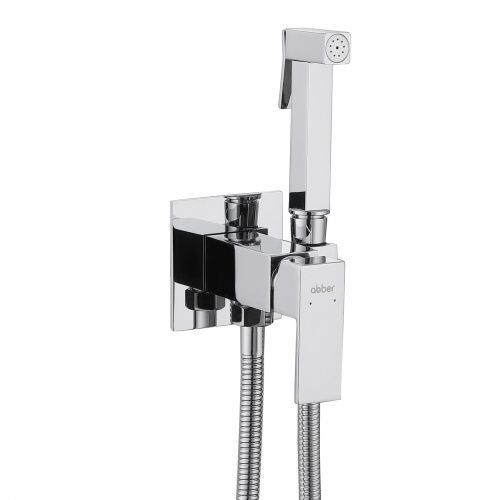 Гигиенический душ со смесителем Abber Daheim AF8226 хром