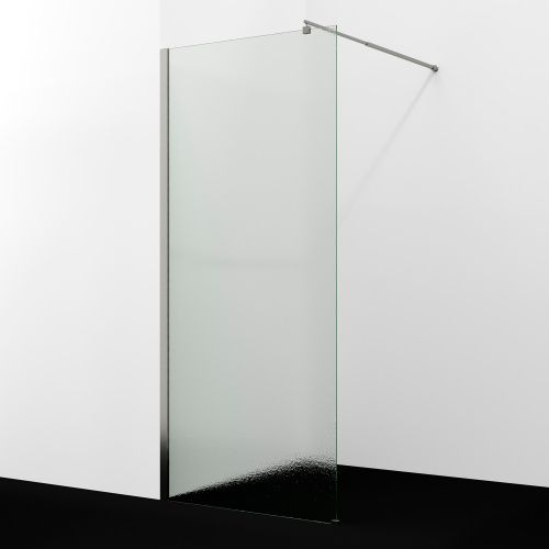 Душевая перегородка Wasserkraft Rur 30W 30W39BN-TXG 90х200 стекло текстурное профиль никель