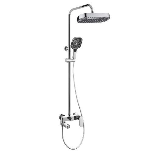 Душевая стойка ALMAes Salda ALS-615-17 настенная цвет хром