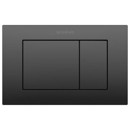 Клавиша смыва механическая Boheme 650/2-SGM цвет вороненая сталь