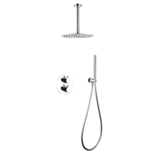 Душевая система Abber AF8121 встраиваемая в стену цвет хром