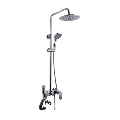 Душевая стойка Fashun A2452 настенная цвет хром