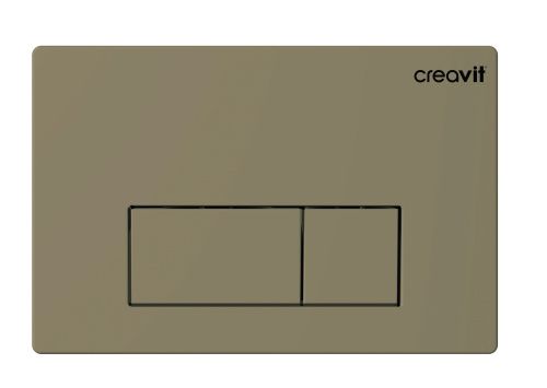 Клавиша смыва механическая Creavit GP8002.06 цвет коричневый