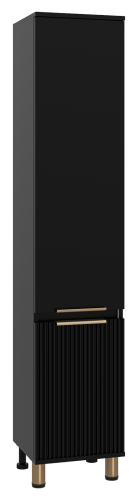 Шкаф-пенал Brevita Enfida ENF-05035-020P 40х170 подвесной цвет черный