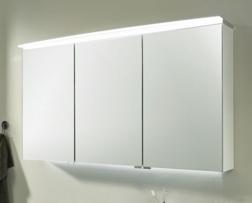 Зеркало-шкаф Puris Speed S2A431281(161) 120х70 подвесной цвет белый