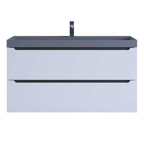 Тумба с раковиной Uperwood Tanos-Classic Quartz 3930421703 100х50 цвет белый