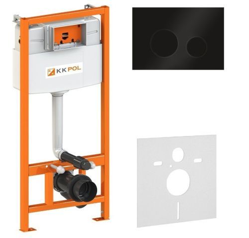 Инсталляция + кнопка смыва KK POL Premium SET/M500/145/K