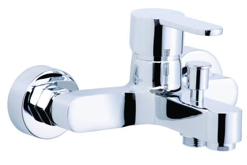 Смеситель Azario TEVIS AZ-15490501 настенный хром