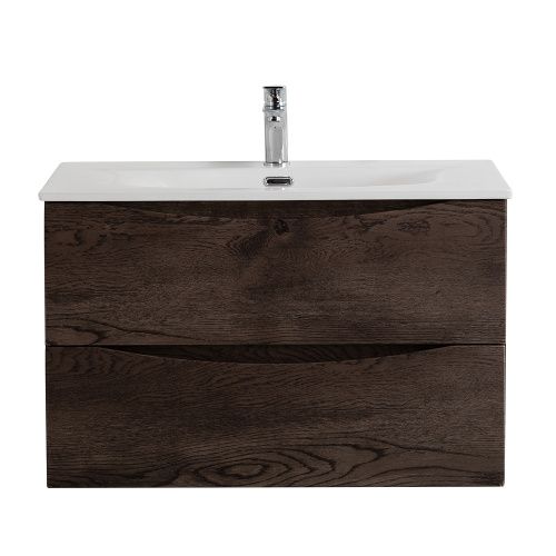 Тумба под раковину BelBagno Marino-Cer-N MARINO-CER-N-900-2C-SO-RNG-P 90х50 подвесная цвет коричневый