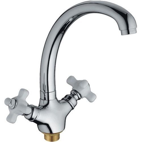 Смеситель для кухни Haiba HB18 HB4218 на мойку хром