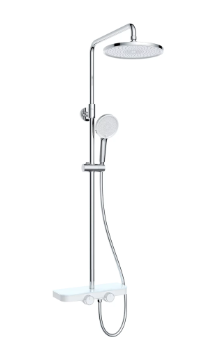 Душевая стойка Arrow AG3327CP настенная цвет хром