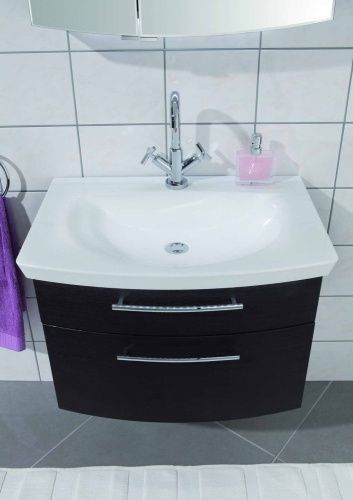 Раковина из искусственного камня Puris Classic line SWM6270B1 70х50 накладная цвет белый 1 отверстие под смеситель