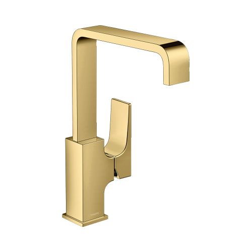 Смеситель Hansgrohe 32511990 на раковину золото