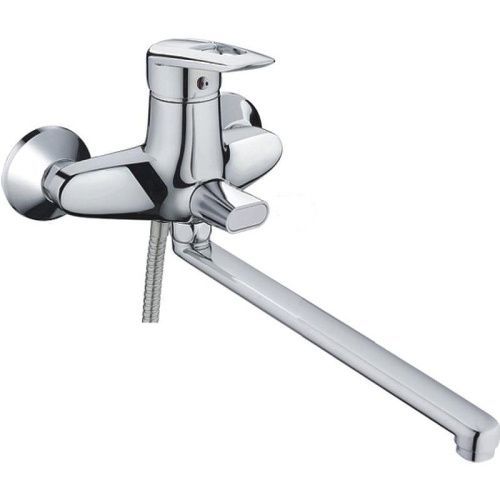 Смеситель для ванны и душа Haiba HB07 HB2207 настенный хром