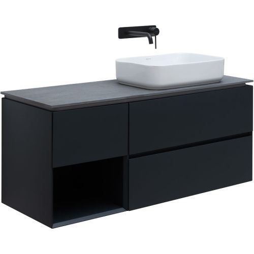 Тумба под раковину Allen Brau Infinity 1.21007.AM 120х50 подвесная цвет черный