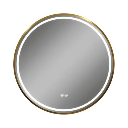 Зеркало с подсветкой и антизапотевателем Maretti Elena EA1480R21EL 80х80 подвесное