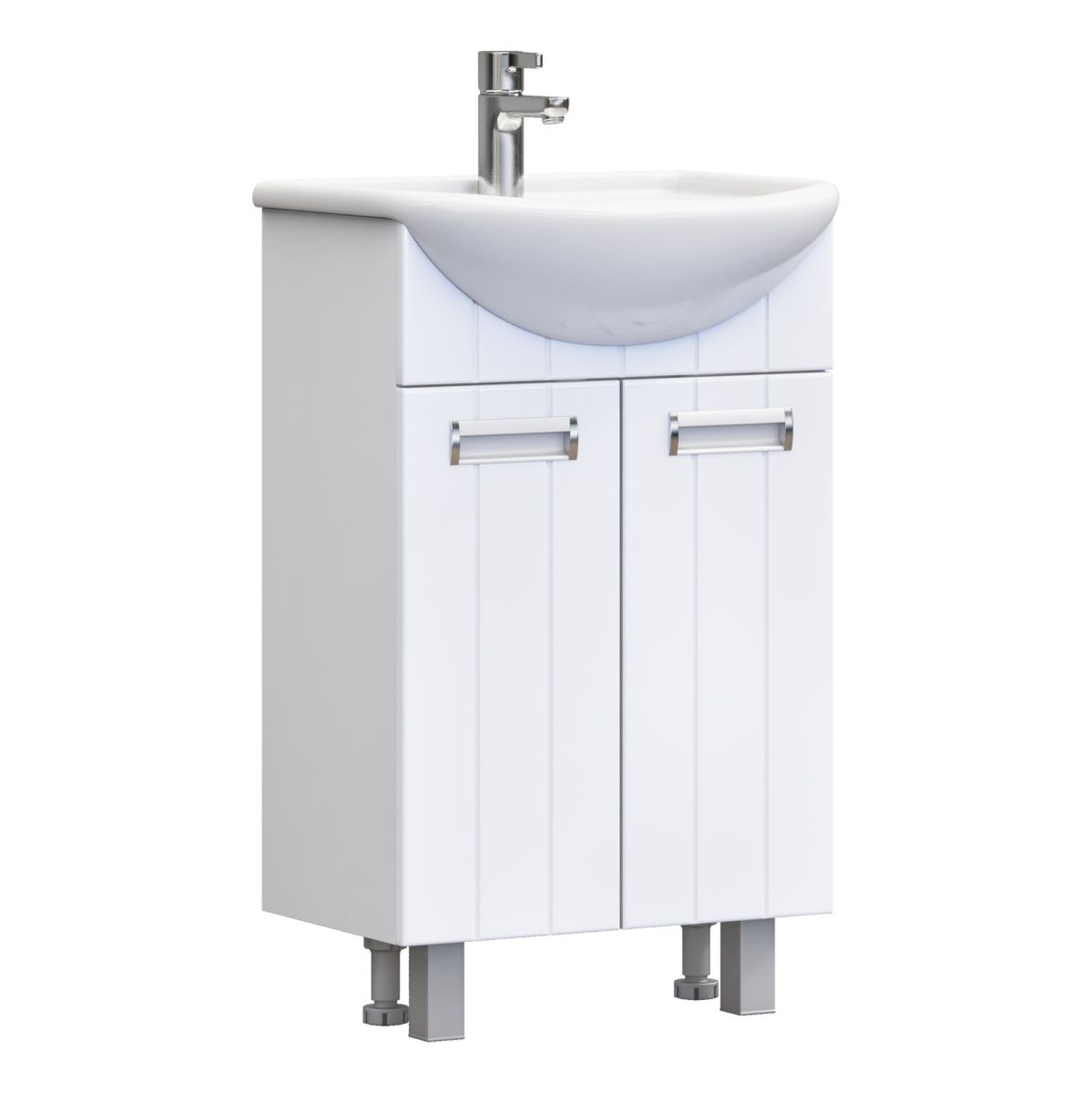 Тумба под раковину Vigo Diana tn.DIA.UYU.50.2D 60х30 напольная цвет белый