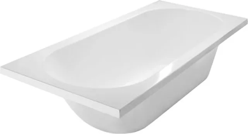 Ванна из литьевго мрамора Taliente Orta OR17075 170х75 пристенная прямоугольная без ножек и каркаса