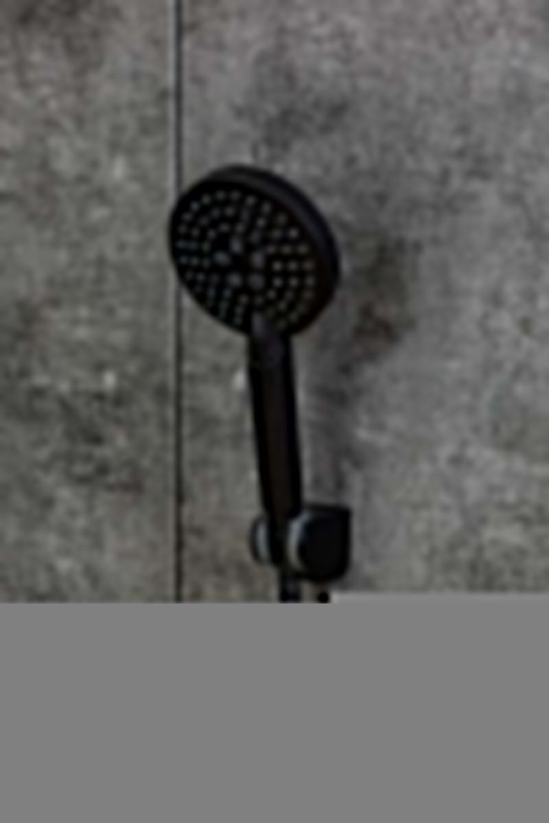 Душевая лейка Orange OS03B цвет черный - фото 3