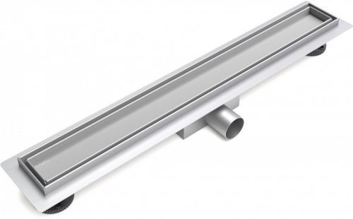 Душевой лоток Esbano META ESTRMETTILE80MC 85х10 хром